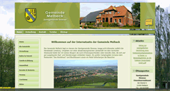 Desktop Screenshot of melbeck.de
